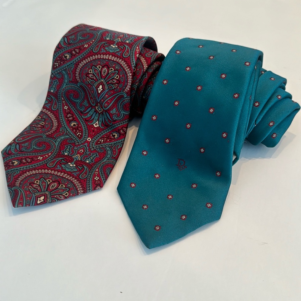 Christian Dior Ties 2-pack